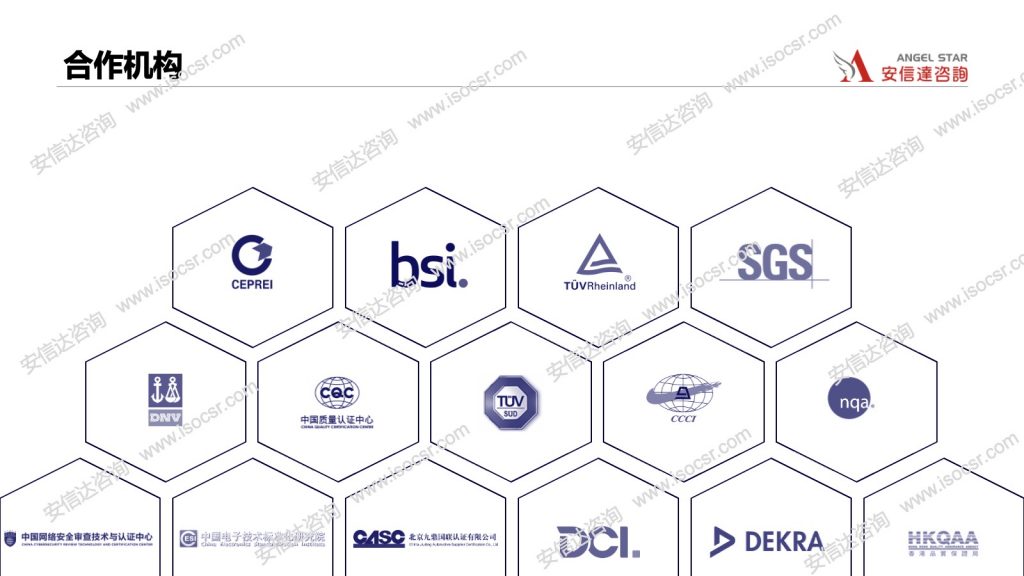 安信達(dá)咨詢合作認(rèn)證機(jī)構(gòu)